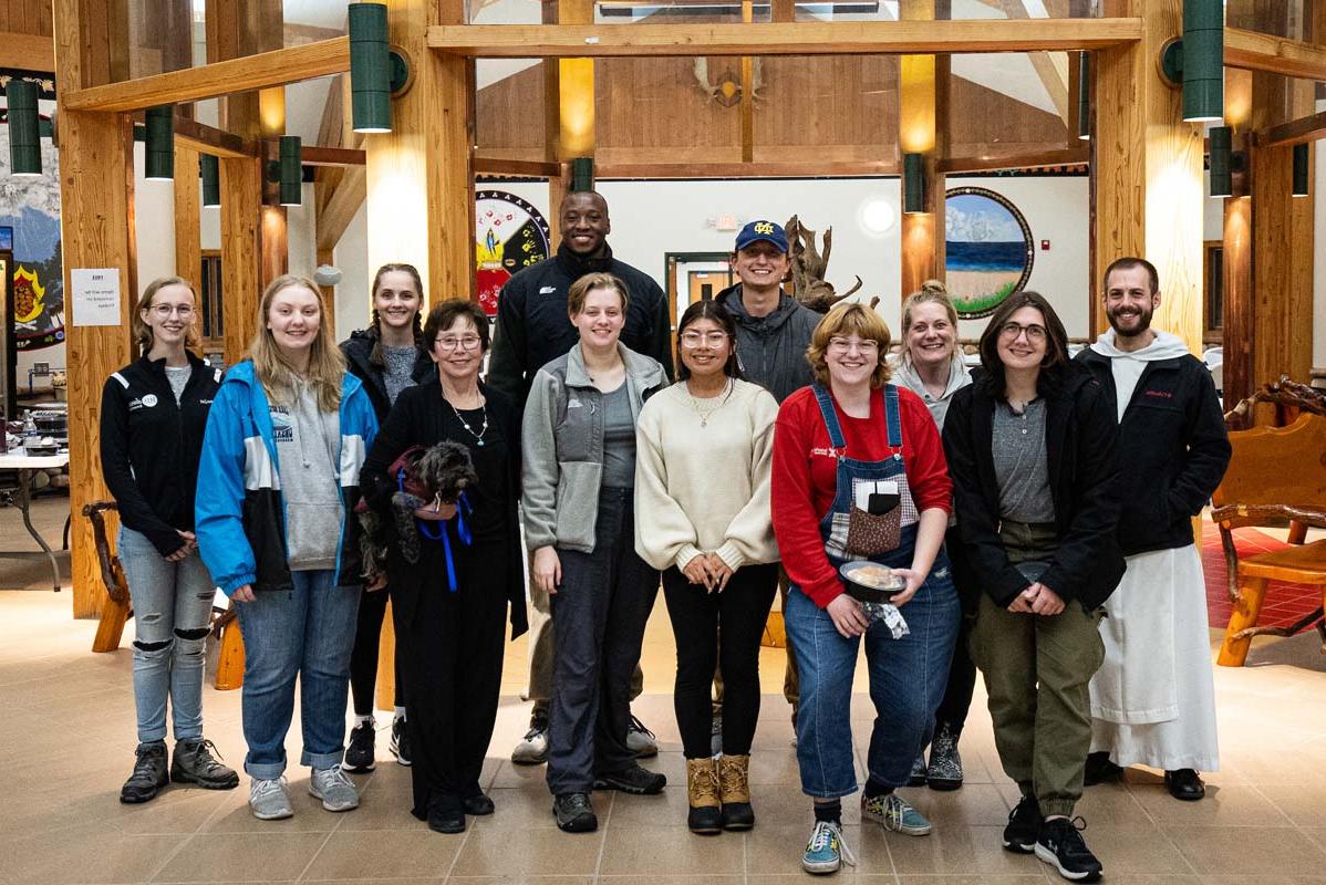 Class trip to Mackinaw Island to study history and culture of Anishinaabe